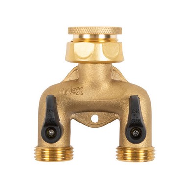Nylex Brass Two Way Manifold UHF Radio 4WD