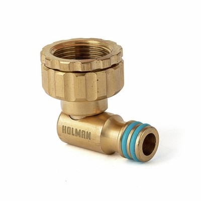 Holman 12mm Brass Swivel Tap Adaptor Car Wiring Adapter