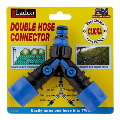 Ladco Double End Coupling Hose Fitting Adapter Car Wiring Replacement Hose