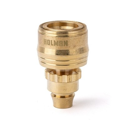 Holman 12mm Brass Barbed Screw On Hose Connector Car Wiring Adapter Auto Part