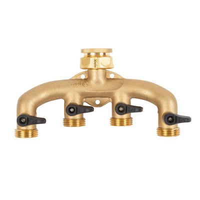 Nylex Brass 4 Way Tap Adaptor Car Wiring Adapter