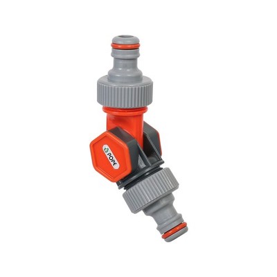 Pope 12mm Swivel 2 Way Hose Coupler UHF Radio 4WD Car Wiring Adapter Auto Part