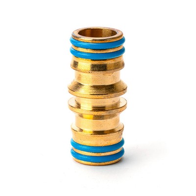 Holman 18mm 2-Way Brass Coupling Hose Fitting Connector Car Wiring Adapter