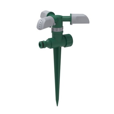 Garden Basics Hose End 3 Arm Revolving Sprinkler With Spike 2 pcs Auto Part