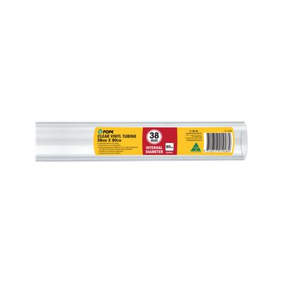 Pope 38mm x 90cm Clear Vinyl Tubing