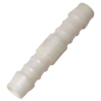 GD Watermark 8mm Clear Vinyl Tube Fitting Straight Connector - 5 pieces Adapter