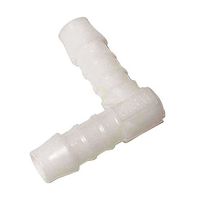 GD Watermark 8mm Clear Vinyl Tube Fitting Elbow Connector - 5 pieces Car Wiring