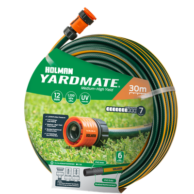 Holman 12mm x 30m Yardmate Garden Hose Replacement Hose Auto Part