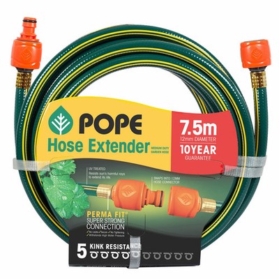 Pope 7.5m Garden Hose Extender Replacement Hose Auto Part