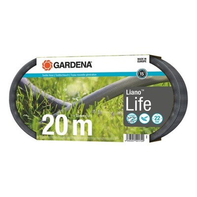 GARDENA 13mm x 20m Textile Hose Liano Life Replacement Hose Auto Part