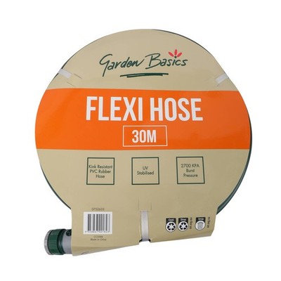 Garden Basics 12mm x 30m Flexi Garden Hose Replacement Hose Auto Part