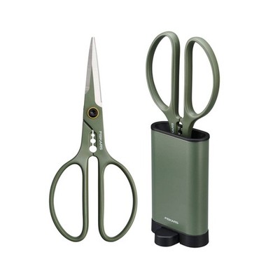 Fiskars Plant Care Shears With Holder Workshop Tool
