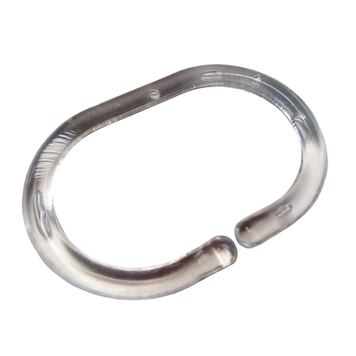 Barelli Clear Shower Curtain Rings 4 pcs