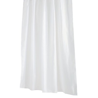 Barelli 180 x 180cm Gracefully White Polyester Shower Curtain