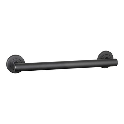 evekare 450mm Matte Black Linear Grab Rail
