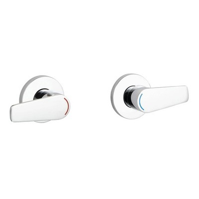 evekare Chrome 1/4 Turn Extended Lever Wall Top Assembly