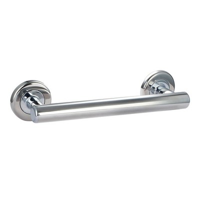 evekare 300mm Brushed Nickel Linear Grab Rail