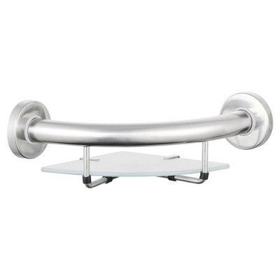 evekare Corner Shelf With Grab Rail