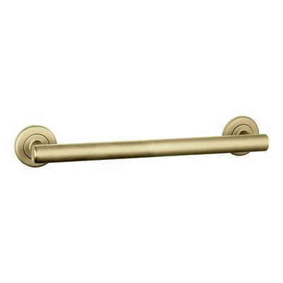 evekare 450mm Brushed Brass Linear Grab Rail