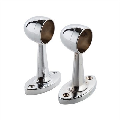 Sandleford 19mm Chrome Pillar End - 2 pieces