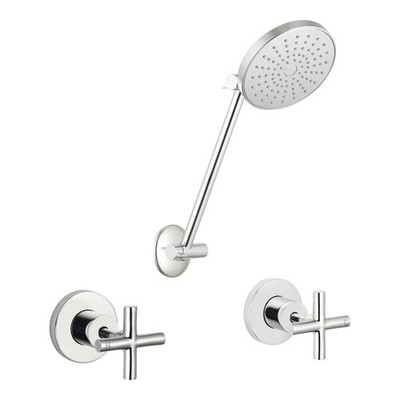 Mondella WELS 3 Star 9L/min Chrome Resonance 1/2 Turn Cross Handle All Direction