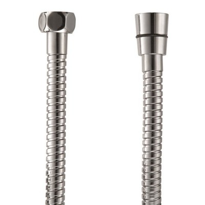 Flexispray 1.5m Chrome Double Wound Metal Shower Hose Replacement Hose Auto Part