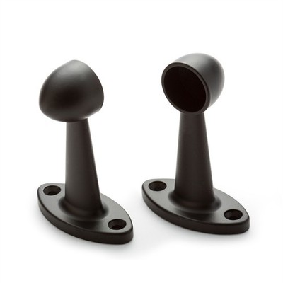 Sandleford 19mm Black Fitting Rod Pillar End - 2 pieces