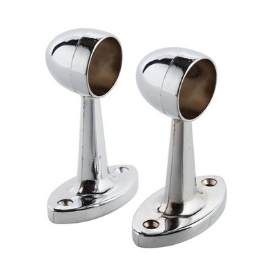 Sandleford 25mm Chrome Pillar End - 2 pieces