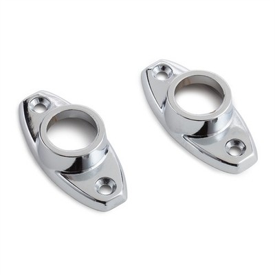 Sandleford 16mm Chrome Oval Flange 2 pcs