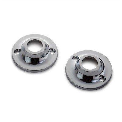 Sandleford 16mm Chrome Round Flange 2 pcs