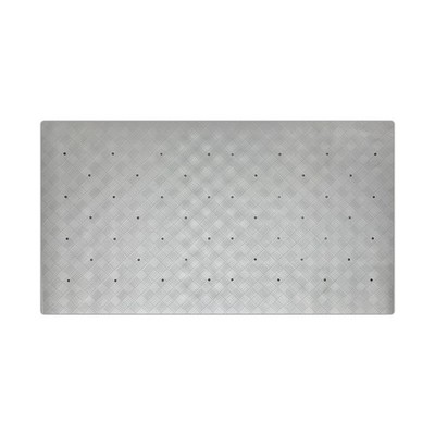 Barelli Non-Slip White Rubber Bath Mat - 40x70cm