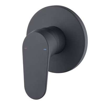Mondella Cadenza 40mm Matte Black Shower Mixer