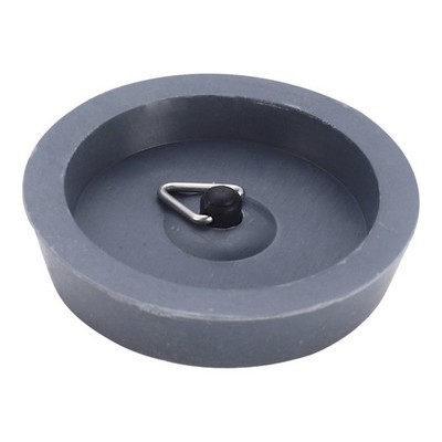 Kinetic 50mm Grey Ring Pull Rubber Plug 2 pcs