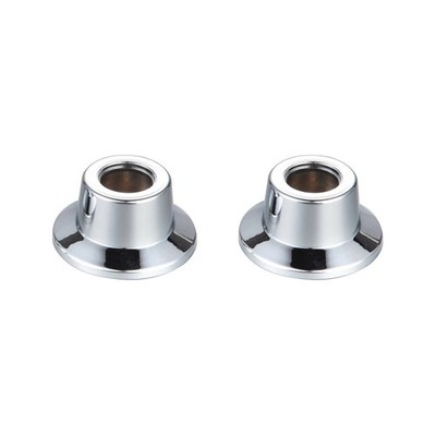 Shaw & Mason Chrome Plastic Basin Flange - 2 pieces