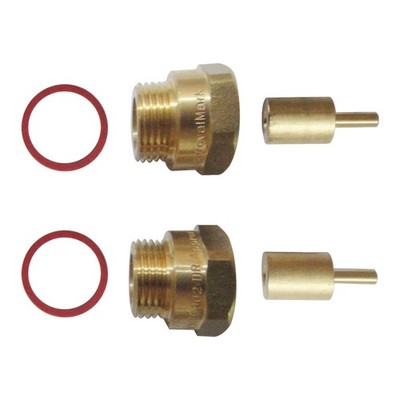 Kinetic 15mm Wall Tap Spindle Extender - 2 pieces