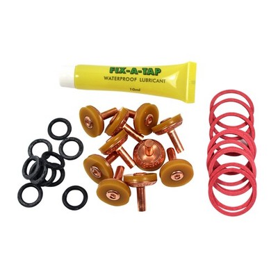 FIX-A-TAP 13mm 1/2" Delaware Tap Valve Repair Kit - 10 pieces