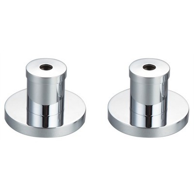 Shaw & Mason Chrome Style Wall Flange - 2 pieces