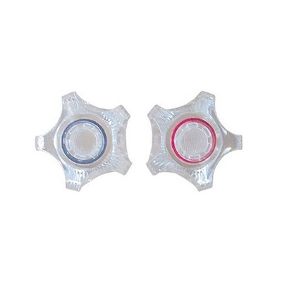 Shaw & Mason Clear Universal Multi Fit Tap Handles - Pair Workshop Tool