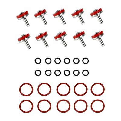 EnduraSeal 12mm Premium Stainless Steel Tap Valves - 10 pieces Workshop Tool