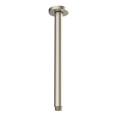 Mondella 300mm Brushed Nickel Straight Ceiling Shower Arm Workshop Tool