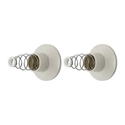 Shaw & Mason Ivory Plastic Wall Flange - Pair Workshop Tool