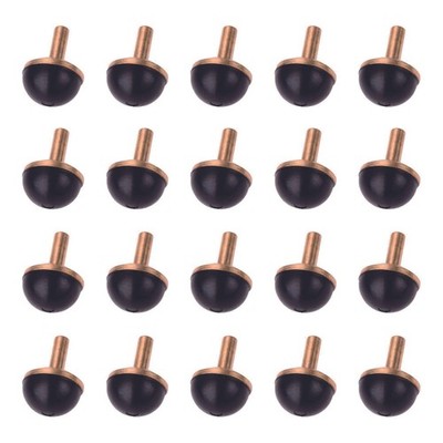 Kinetic 12mm Dome Brass Tap Valve - 20 pieces Workshop Tool