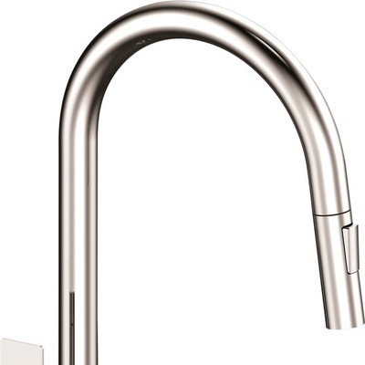 Mondella Chrome Rococo Pull Down Sink Mixer