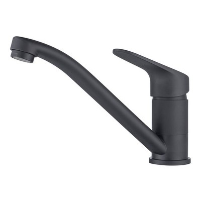 Mondella Cadenza 35mm Matte Black Sink Mixer Workshop Tool