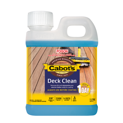 Cabot's 1L Deck Clean - 1L Workshop Tool