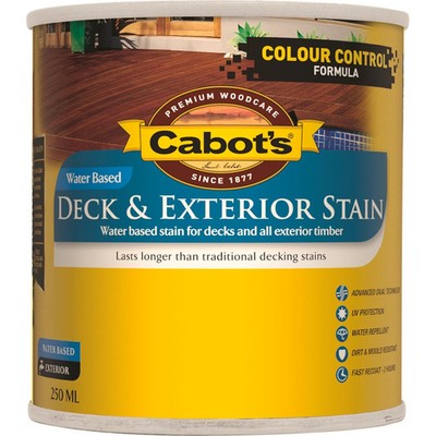 Cabot's 250ml Merbau Water Based Deck And Exterior Timber Stain - Merbau(12)4 co