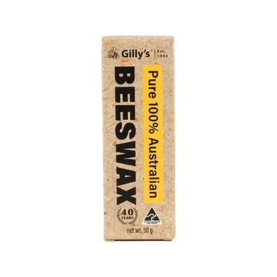 Gillys 50g Pure Australian Beeswax Workshop Tool