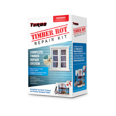 Turbo 500ml Timber Rot Repair Kit Workshop Tool