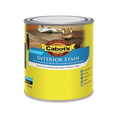 Cabot's 250ml Walnut Water Based Interior Stain - 250ml