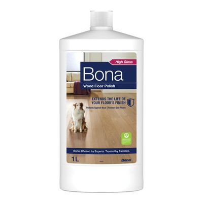 Polish Wood Floor Bona 1L Gloss Workshop Tool